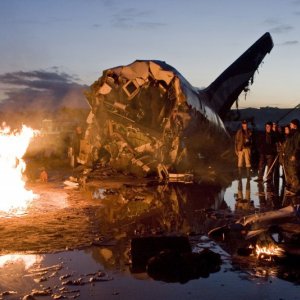 Un'immagine catastrofica del film Segnali dal futuro
