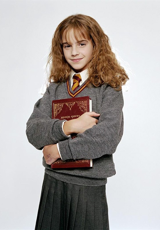 Una Foto Promo Di Hermione Granger Emma Watson Per Il Film Harry Potter E La Pietra Filosofale 129103