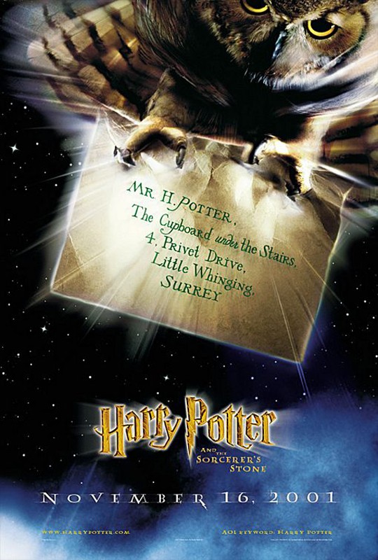 Una Locandina Americana Per Il Film Harry Potter E La Pietra Filosofale 129078