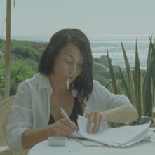 Noomi Rapace in un momento de La ragazza che giocava con il fuoco