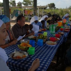 Barbara De Rossi in un momento del film TV Un coccodrillo per amico