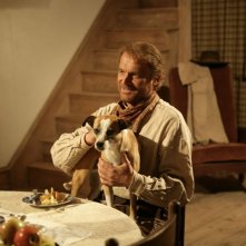 Terence Hill in una scena della fiction Mediaset Doc West