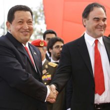 66 Mostra del Cinema di Venezia: il presidente venezuelano Hugo Chavez con Oliver Stone per presentare il film South of The Border