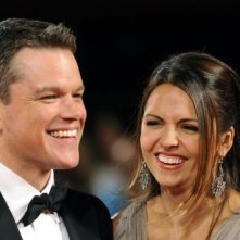 66esima Mostra del Cinema di Venezia: Matt Damon presenta The Informant! accanto a sua moglie Luciana