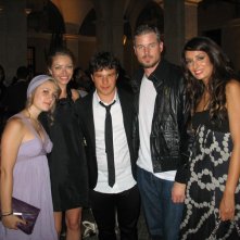 Tiziana Di Marco con Eric Dane e Giacomo Carolei al RomaFictionFest 2009