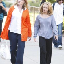 Ashley Crow e Hayden Panettiere in una scena della premiere della quarta stagione di Heroes