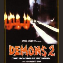 Manifesto americano del film Demoni 2: l'incubo ritorna (1986)