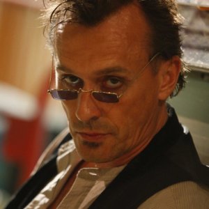 Robert Knepper in una scena dalla premiere della stagione 4 di Heroes