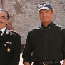 Terence Hill e Nino Frassica in Don Matteo 7