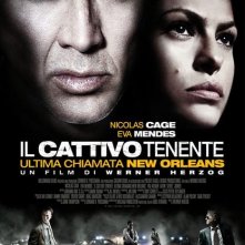 La locandina italiana de Il cattivo tenente - Ultima chiamata New Orleans