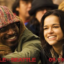 Wallpaper del film Battle in Seattle, con André Benjamin e Michelle Rodriguez
