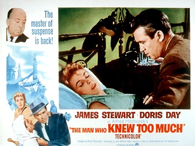 James Stewart E Doris Day In Una Lobbycard Promozionale Del Film L Uomo Che Saperva Troppo 130305