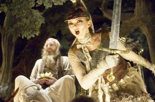 Lily Cole in un'immagine del film Parnassus - L'uomo che voleva ingannare il diavolo