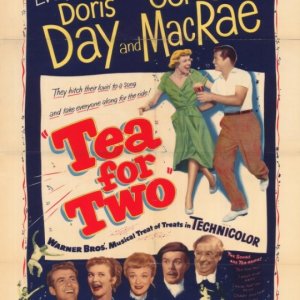 Locandina del film Tè per due (1950)