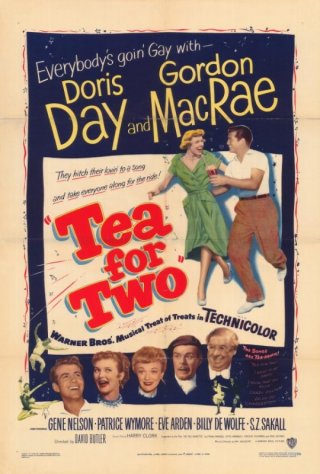 Locandina del film Tè per due (1950)