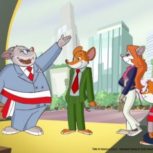 Un'immagine della serie animata Geronimo Stilton