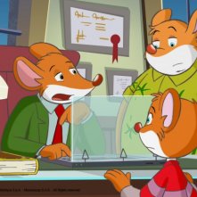 Un'immagine tratta dalla serie animata Geronimo Stilton