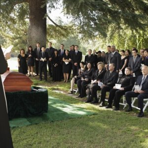 Una scena drammatica della premiere della sesta stagione della serie tv  Grey's Anatomy