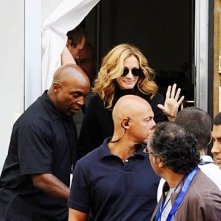 Una Sorridente Julia Roberts A Napoli Per Le Riprese Di Eat Pray Love La Diva Ha Girato Nel Quartiere Di Forcella 130381