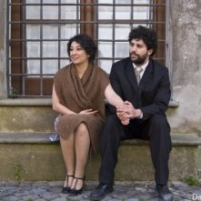 Ilaria Antoniani sul set di Giovinezza, di Umberto Francia