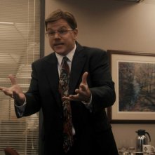 Matt Damon interpreta Mark Whitacre nel film The Informant!