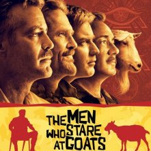 Nuovo divertente poster per The Men Who Stare at Goats
