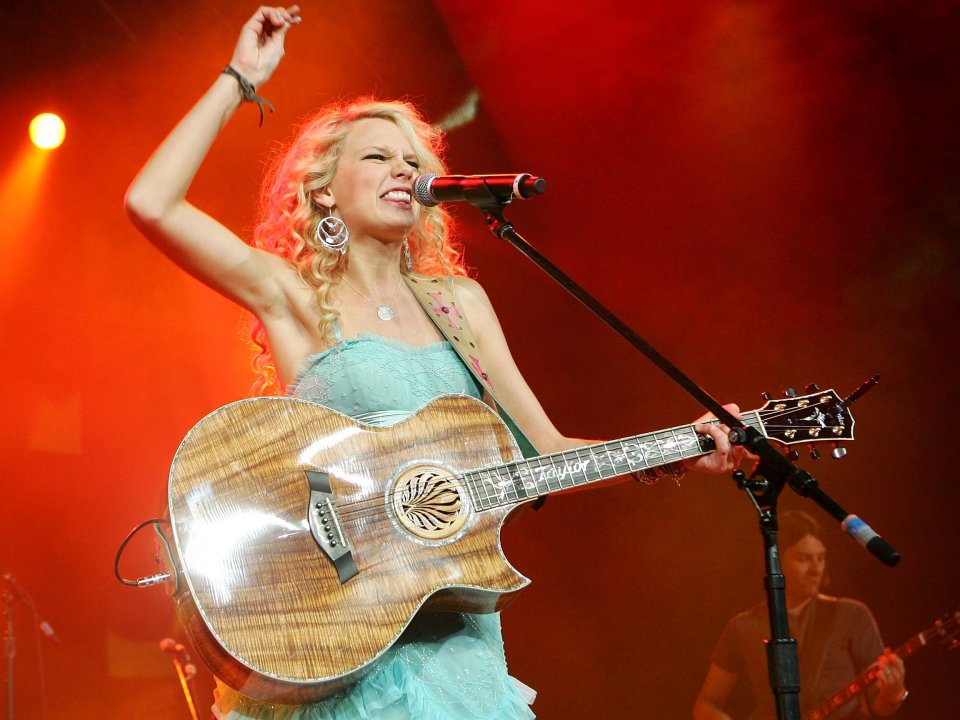 Wallpaper: Taylor Swift in concerto
