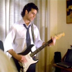 Antonio Cupo in una scena de Negli occhi dell'assassino