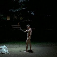 Sam Trammell in una sequenza dell'episodio 'Beyond Here Lies Nothin'' della serie tv True Blood