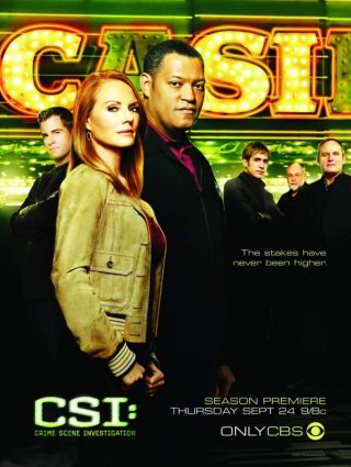Un poster promozionale della stagione 10 di CSI