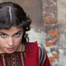 Cécile Cassel sul set del film Barbarossa