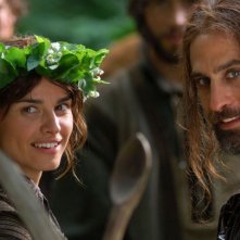 Kasia Smutniak e Raz Degan in un'immagine del film Barbarossa di Renzo Martinelli