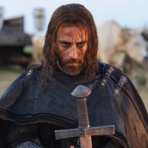 Raz Degan in un'immagine del film Barbarossa