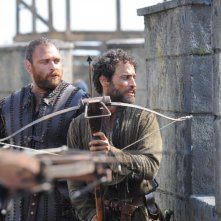 Raz Degan in una scena del film Barbarossa