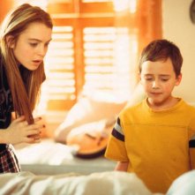 Annabell (Lindsay Lohan) e fratellino (Ryan Malgarini) in una sequenza del film Quel pazzo venerdì