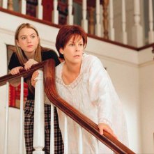 Jamie Lee Curtis e Lindsay Lohan sono madre e figlia in una scena del film Freaky Friday