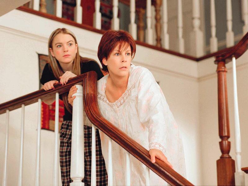 Jamie Lee Curtis e Lindsay Lohan sono madre e figlia in una scena del film Freaky Friday