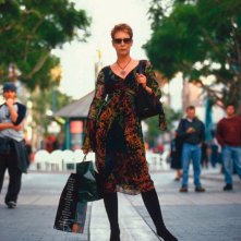 Jamie Lee Curtis è Tess Coleman in una scena del film Quel pazzo venerdì