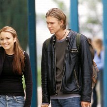 Lindsay Lohan (Annabell) e Chad Michael Murray (Jake) in una sequenza del film Quel pazzo venerdì