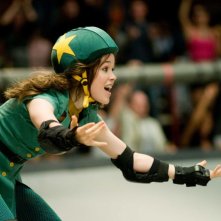 Ellen Page in una scena del film Whip It