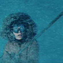 Kate Beckinsale in una scena del thriller Whiteout - Incubo bianco