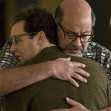 Michael Stuhlbarg e Fred Melamed in un'immagine del film A Serious Man