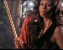 Musetta Vander nel film tv Forbidden Warrior