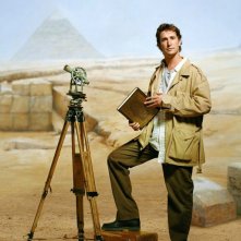 Noah Wyle è Flynn Carsen in un'immagine promo del film The Librarian: Quest for the Spear