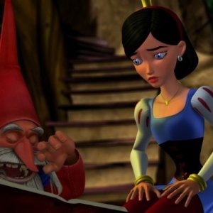 Un'immagine tratta dal film d'animazione Biancaneve e gli 007 nani