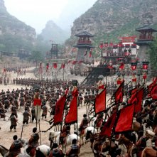 Una scena del film La battaglia dei tre regni