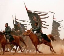 Una suggestiva immagine del film La battaglia dei tre regni di John Woo