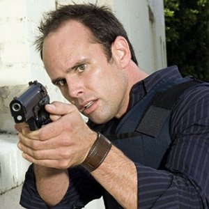 Walton Goggins nel ruolo del detective Shane Vendrell in The Shield