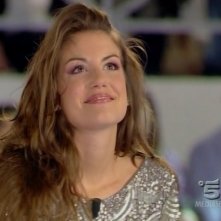 Francesca Fioretti in studio durante la finale del GF9