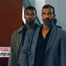 Jonas Bashir in una sequenza de Il mercante di pietre di Renzo Martinelli